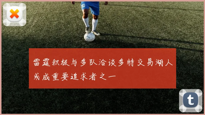 雷霆积极与多队洽谈多特交易湖人或成重要追求者之一